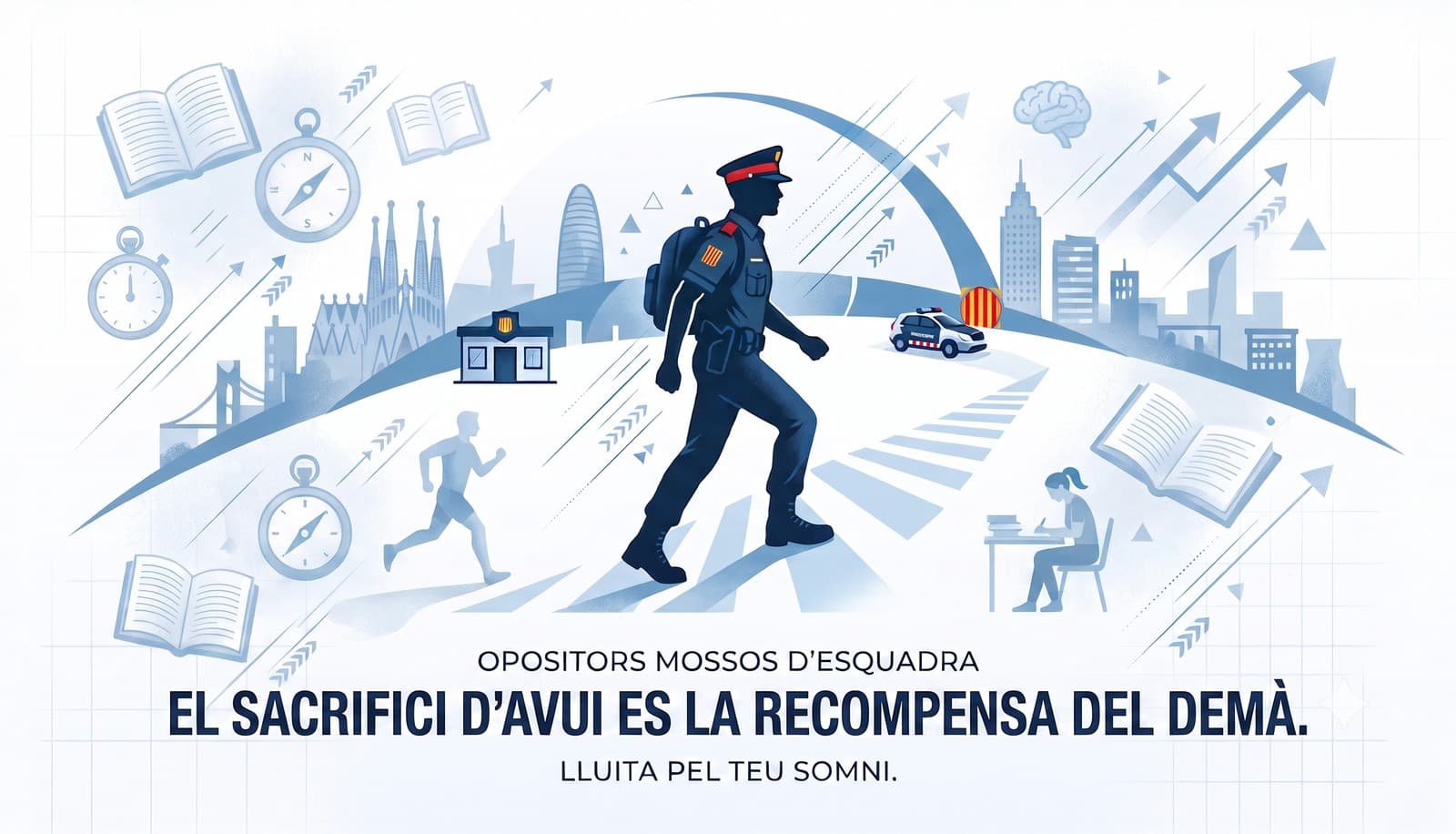 Infografia: el camí per convertir-te en Mosso d'Esquadra
